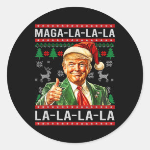 Adesivo Mega La Donald Trump Potus 47 Natal Feio
