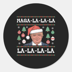 Adesivo Mega La Donald Trump Potus 47 Natal Feio