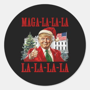Adesivo Mega La Donald Trump Potus 47 Natal Feio