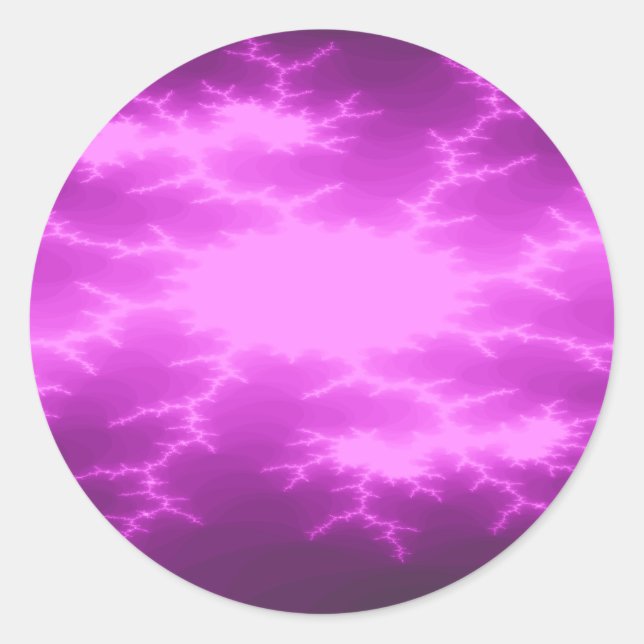 Adesivo Mega Lightning Fractal Stickers (Frente)