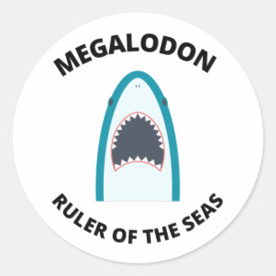 Adesivo Megalodon