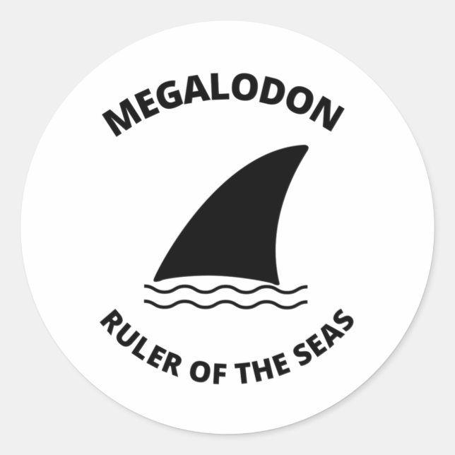 Adesivo Megalodon (Frente)