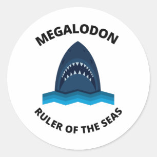 Adesivo Megalodon
