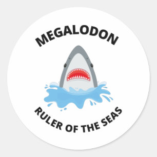 Adesivo Megalodon