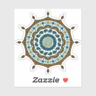 Adesivo Mehndi Fantasy Copper Contour Sticker