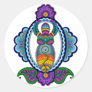 Adesivo Mehndi Goddess Stickers