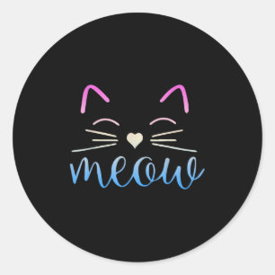 Adesivo Meia Gato Bonito Engraçado Citação De Gente De Gat