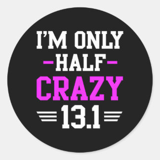 Adesivo Meia maratona - Crazy Runner Training 131 Mile