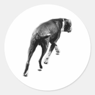 Adesivo Meia virada - Silhueta B&W