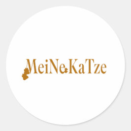Adesivo Meine Katze - Cat Lover Sticker