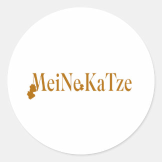 Adesivo Meine Katze - Cat Lover Sticker