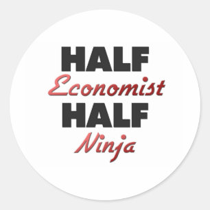 Adesivo Meio economista meio Ninja