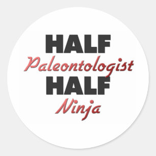 Adesivo Meio Paleontologist meio Ninja