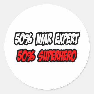 Adesivo Meio perito em RMN... meio super-herói