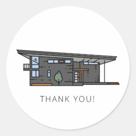 Adesivo Meio século Modern House