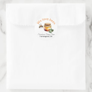 Adesivo Mel Business Branding