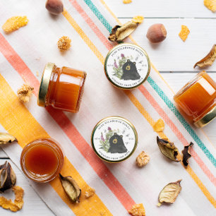 Adesivo Mel Jar Labels Abelhas de mel Apiary