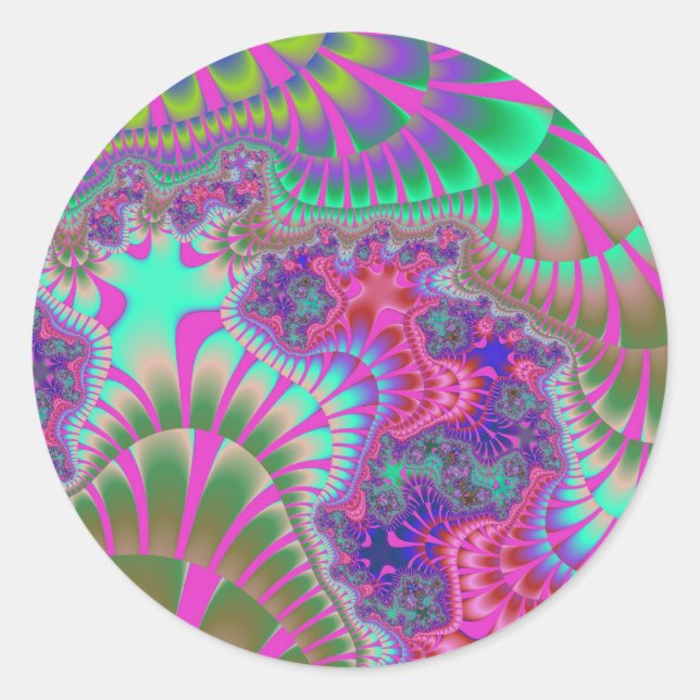 Adesivo Melaço rosa e roxo (Frente)