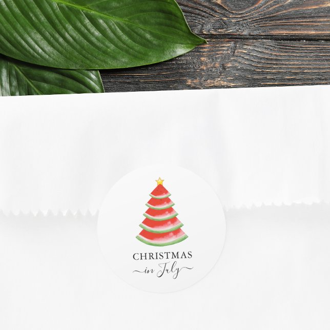 Adesivo Melancia de Natal em Julho (Criador carregado)