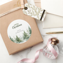 Adesivo Melancia de Natal minimalista