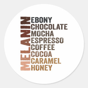 Adesivo Melanin Shirts Engraçada Junta Mulheres Histórias