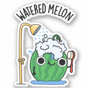 Adesivo Melão Águas, Funny Melmelon Pun