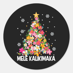 Adesivo Mele Kalikimaka Havaí Natal Gir