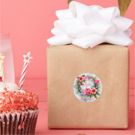 Adesivo Mele Kalikimaka Havaiano Hibiscus