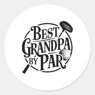 Adesivo Melhor Avô Por Par Dia de os pais Golf Lover Grand