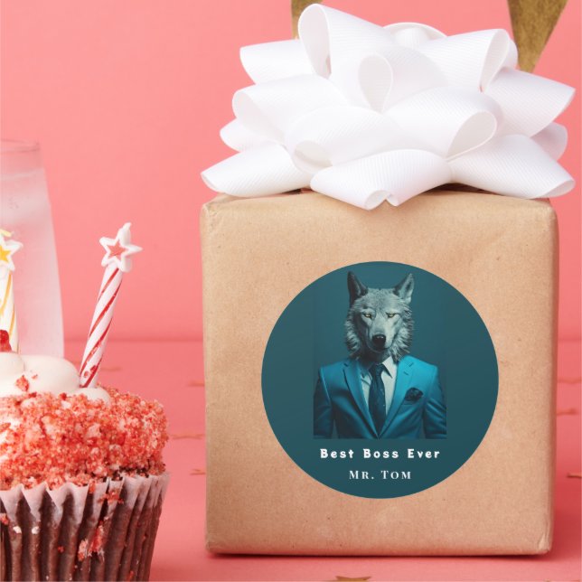 Adesivo Melhor Chefe Nunca (Festa)