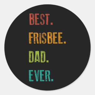 Adesivo Melhor Disco Pai Frisbee Já Existiu Vintage Ultima