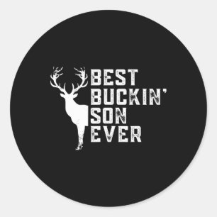 Adesivo Melhor Filho De Buckin Caça Buddy Deer Hunting D