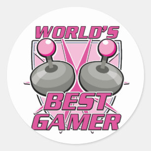 Adesivo Melhor Gamer do Mundo