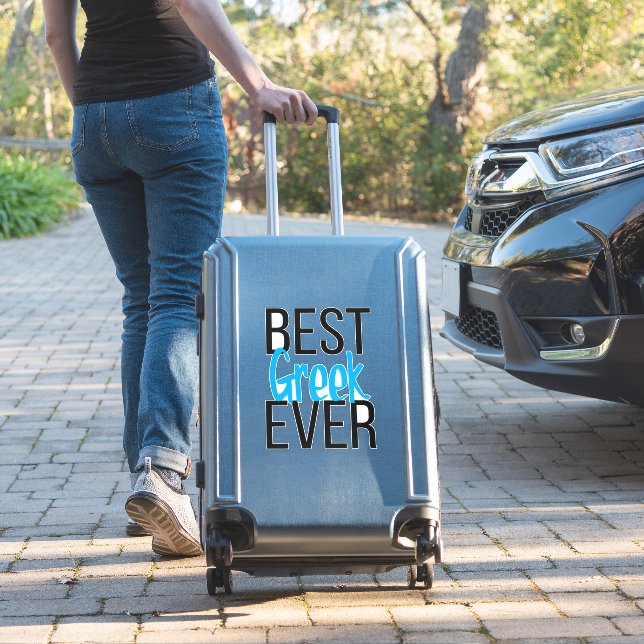 Adesivo Melhor grego nunca (Mala Insitu)