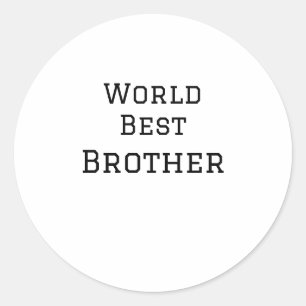 Adesivo Melhor irmão do mundo adiciona nome texto esportes