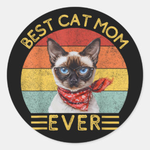 Adesivo Melhor Mãe De Gato
