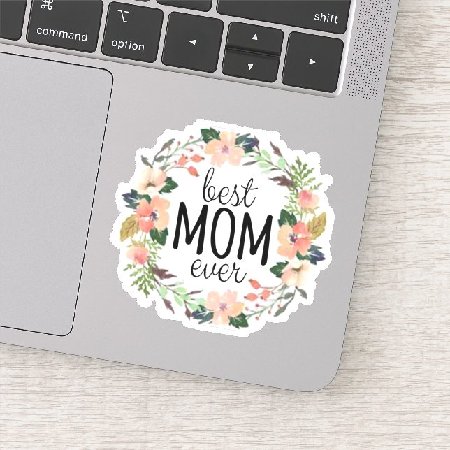 Adesivo Melhor Mãe de Todos os Tempos (Detalhe)