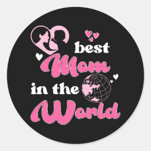 Adesivo Melhor Mãe do Mundo Dia das Mães