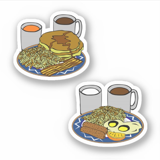 Adesivo Melhor mês do café da manhã (Frente)