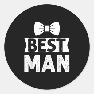 Adesivo Melhor Padrinho de casamento De Casamento Homem So