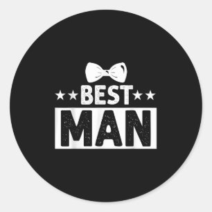 Adesivo Melhor Padrinho de casamento De Casamento Homem So