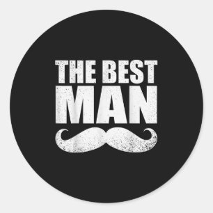 Adesivo Melhor Padrinho de casamento De Casamento Homem So
