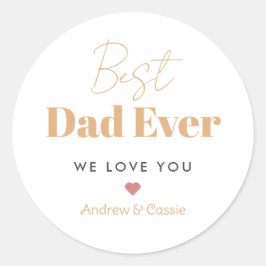 Adesivo Melhor pai de sempre