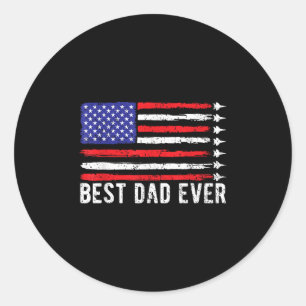 Adesivo Melhor Pai Nunca Veteranos de Bandeira dos Estados