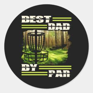 Adesivo Melhor Pai Por Pai Par Disk Golf Para A Gol Do Dia