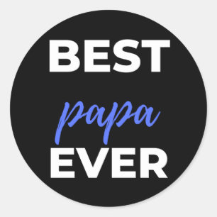 Adesivo Melhor Papa Nunca