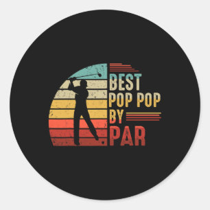 Adesivo Melhor Papai Papai Por Par Amante de Golfe Melhor
