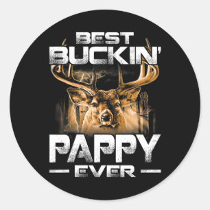 Adesivo Melhor Pappy já camisa veados caçadores de veados