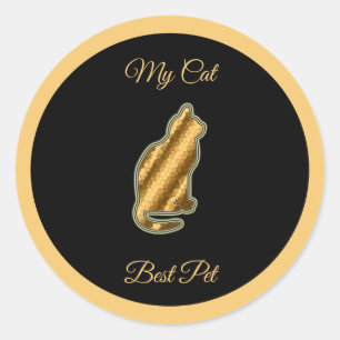 Adesivo Melhor Pet de Cat
