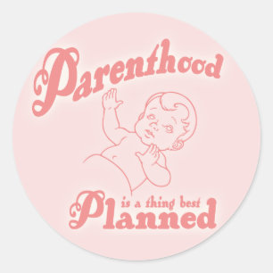 Adesivo Melhor Planejamento de Parentalidade